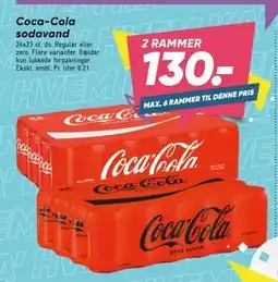 Bilka Coca-Cola sodavand tilbud