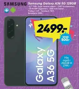 Bilka Samsung Galaxy A36 5G 128GB tilbud