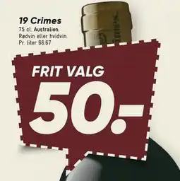 Bilka 19 Crimes tilbud