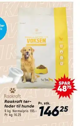 Bilka Raakraft tørfoder til hunde tilbud