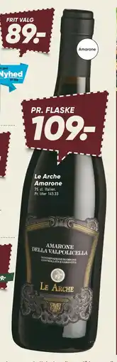 Bilka Le Arche Amarone tilbud