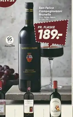 Bilka San Felice Campogiovanni Brunello tilbud