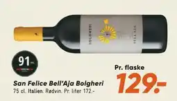 Bilka San Felice Bell’Aja Bolgheri tilbud