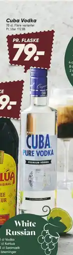 Bilka Cuba Vodka tilbud