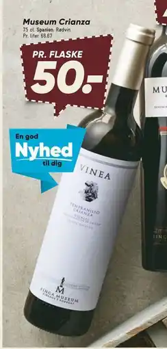 Bilka Museum Crianza tilbud