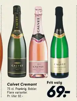 Bilka Calvet Cremant tilbud
