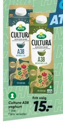 Bilka Cultura A38 yoghurt tilbud