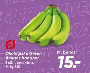 Bilka Økologiske Green Amigos bananer tilbud