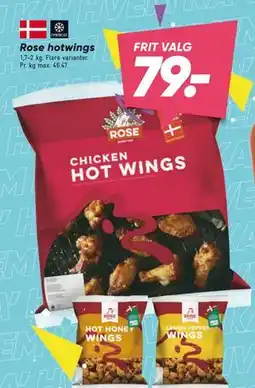 Bilka Rose hotwings tilbud