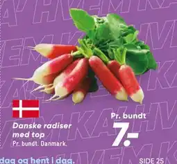 Bilka Danske radiser med top tilbud