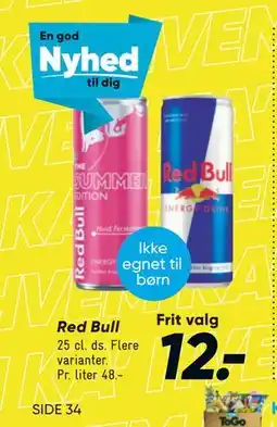 Bilka Red Bull tilbud