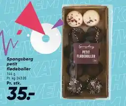 Bilka Spangsberg petit flødeboller tilbud