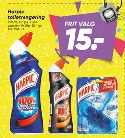 Bilka Harpic toiletrengøring tilbud