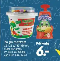 Bilka To go marked tilbud