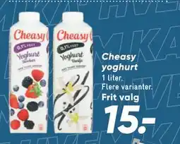 Bilka Cheasy yoghurt tilbud
