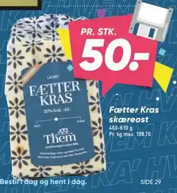 Bilka Fætter Kras skæreost tilbud