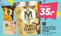 Bilka Magnum Pints, mini 6-pk eller BonBon tilbud