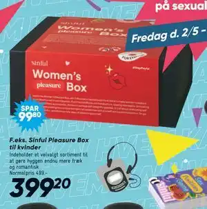 Bilka Sinful Pleasure Box til kvinder tilbud
