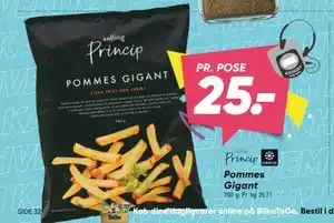 Bilka Pommes Gigant tilbud