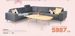 Daells Bolighus HJØRNESOFA tilbud