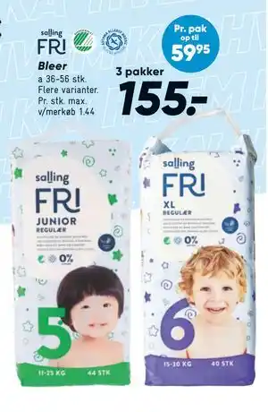 Bilka Bleer tilbud
