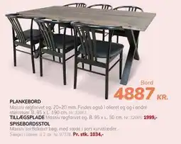 Daells Bolighus SPISEBORDSSTOL tilbud