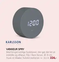 Daells Bolighus VÆKKEUR SPRY tilbud