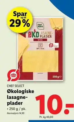 Lidl Økologiske lasagneplader tilbud