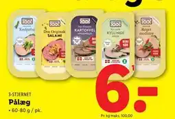 Lidl Pålæg tilbud