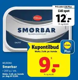 Lidl Smørbar tilbud