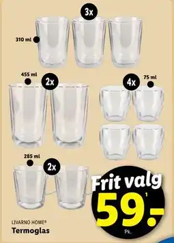 Lidl Termoglas tilbud