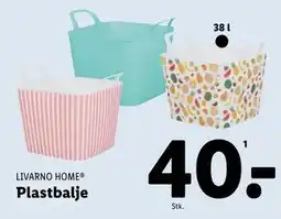 Lidl Plastbalje tilbud