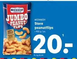 Lidl Store peanutflips tilbud