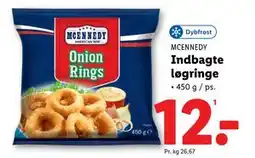 Lidl Indbagte løgringe tilbud