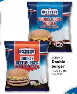 Lidl Double burger tilbud