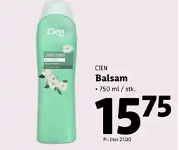 Lidl Balsam tilbud