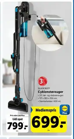 Lidl Cyklonstøvsuger tilbud