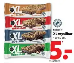 Lidl XL myslibar tilbud