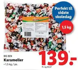 Lidl Karameller tilbud