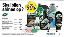 Thansen FLYVERUSTFJERNER tilbud