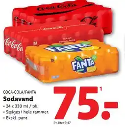 Lidl Sodavand tilbud