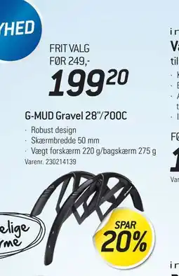 Thansen G-MUD Gravel 28/700C tilbud