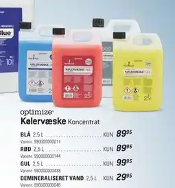 Thansen DEMINERALISERET VAND tilbud