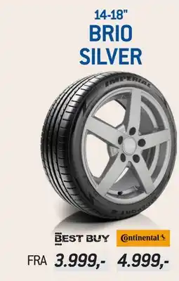 Thansen BRIO SILVER tilbud