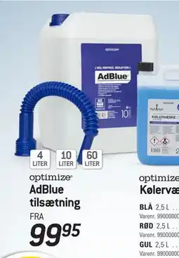 Thansen AdBlue tilsætning tilbud
