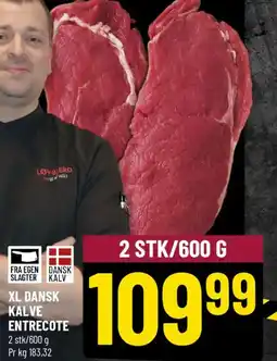 Løvbjerg XL DANSK KALVE ENTRECOTE tilbud