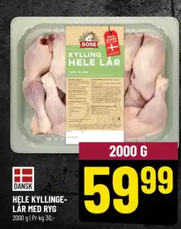 Løvbjerg HELE KYLLINGE- LÅR MED RYG tilbud