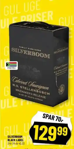 Løvbjerg SILVERBOOM BLACK LABEL tilbud