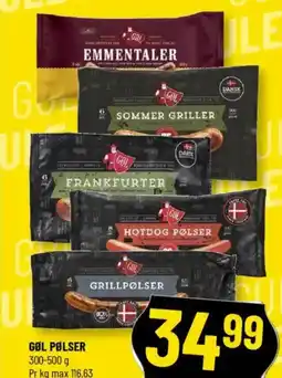 Løvbjerg GØL PØLSER tilbud