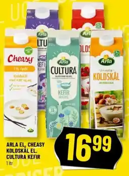 Løvbjerg ARLA EL. CHEASY KOLDSKÅL EL. CULTURA KEFIR tilbud